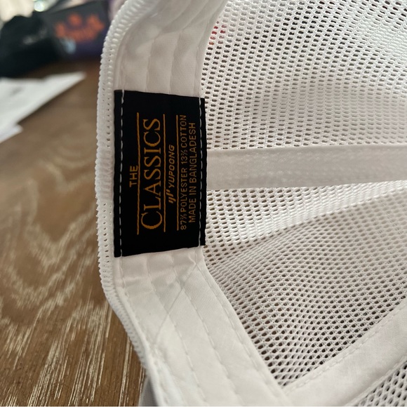 YP Classics smiley face mesh SnapBack ballcap - Picture 4 of 5